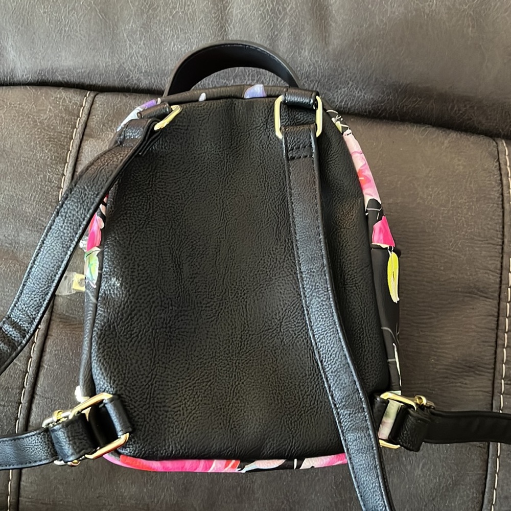 Betsey Johnson Floral Puppy Mini Backpack View 4